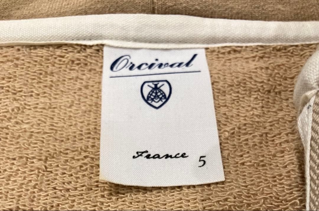 Orcival ベージュ パーカー サイズ5