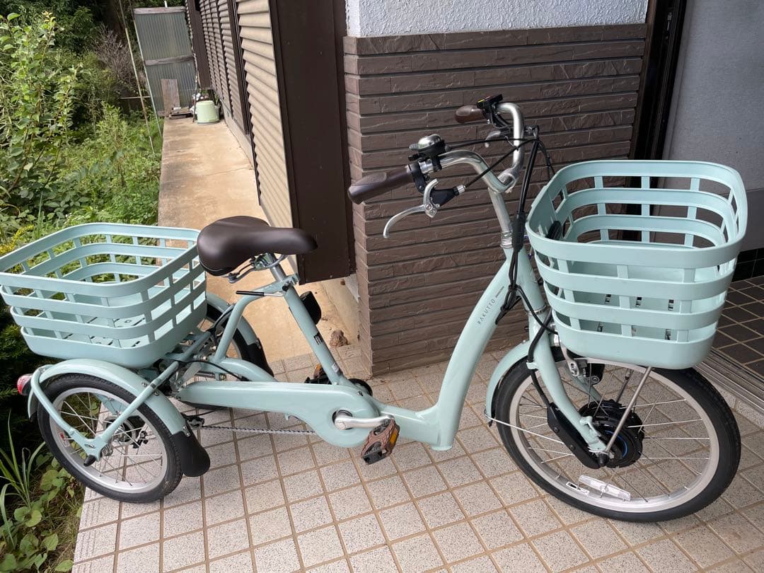 ブリヂストン　ラクットワゴン　電動アシスト三輪車　2024年モデル