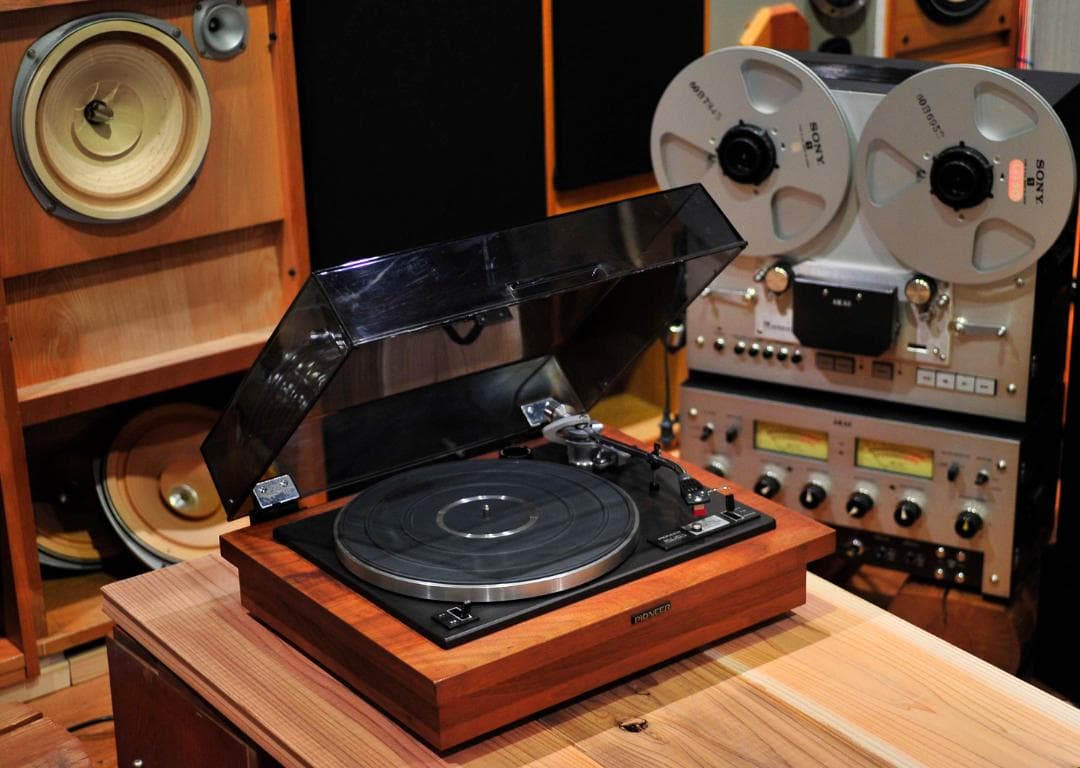 ★ PIONEER STEREO RECORD PLAYER PL-25E