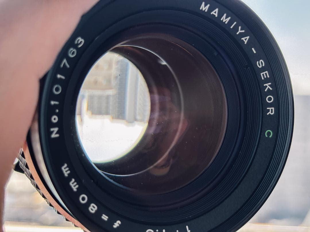MAMIYA SEKOR C 80mm F1.9 マミヤ ジャンク