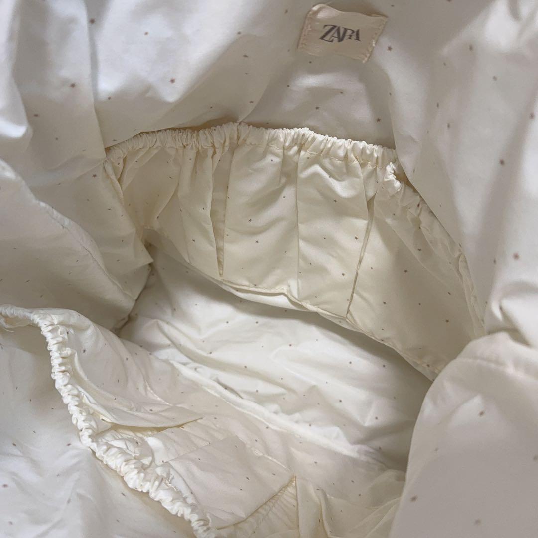 ZARA キルティング マザーズバッグ リュック おしゃぶりホルダー