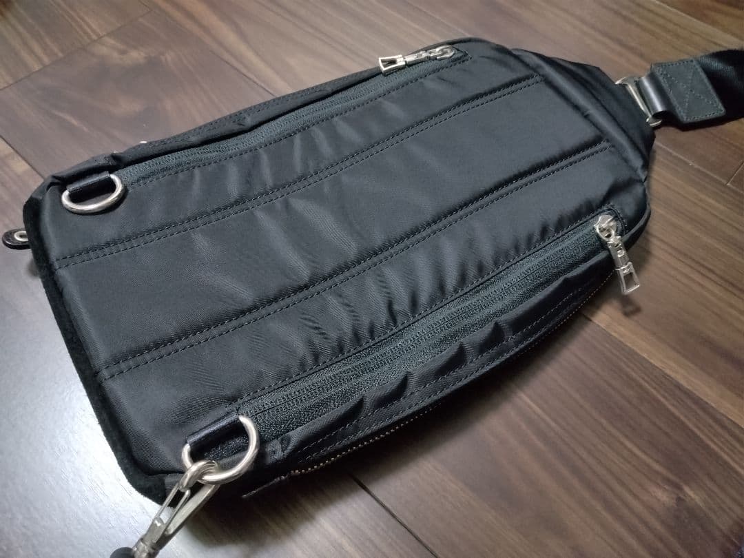 master-piece Density ショルダー スリング バッグ 黒