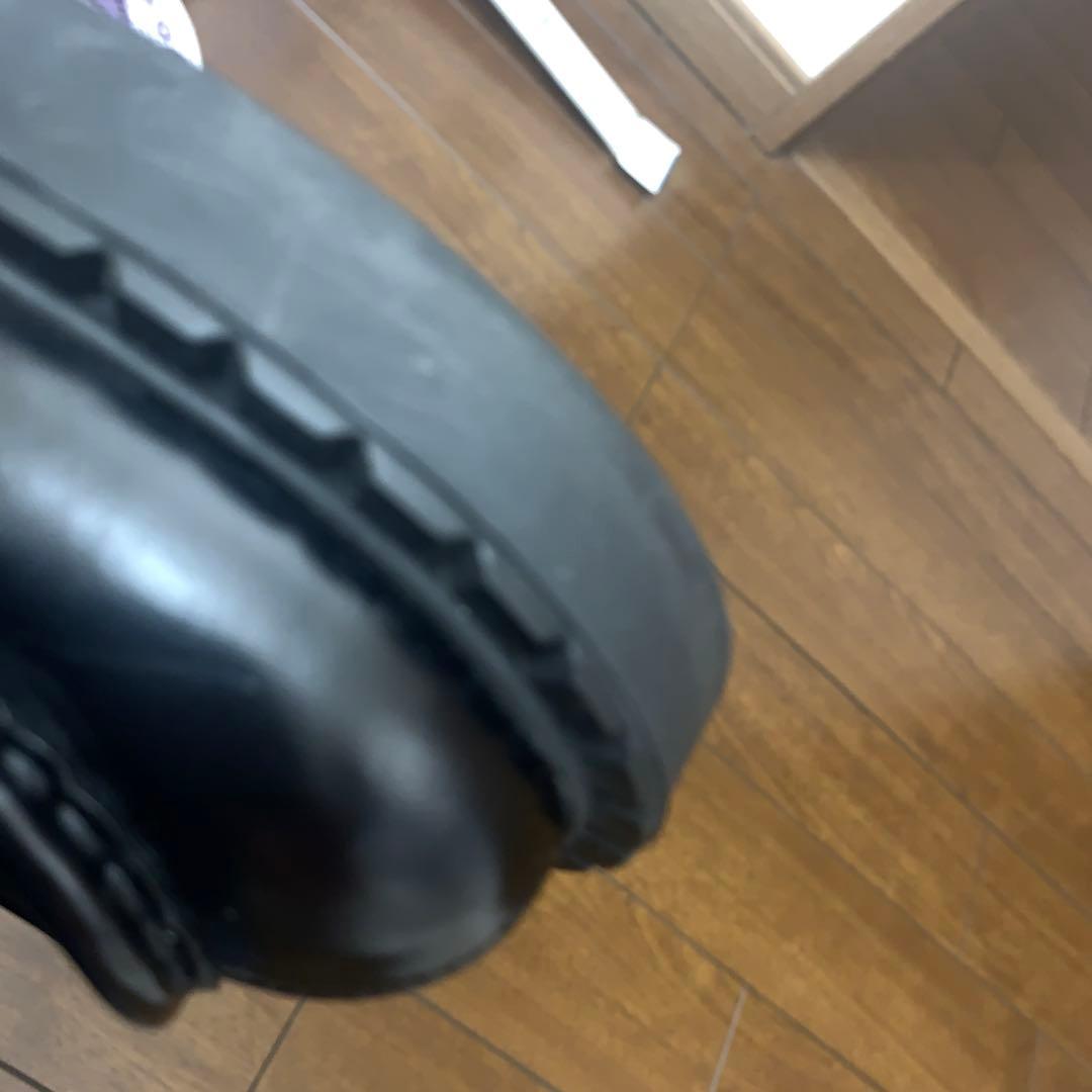 あつ☆ 　PRADAプラダ　チョコレートローファー　38 24-24.5黒