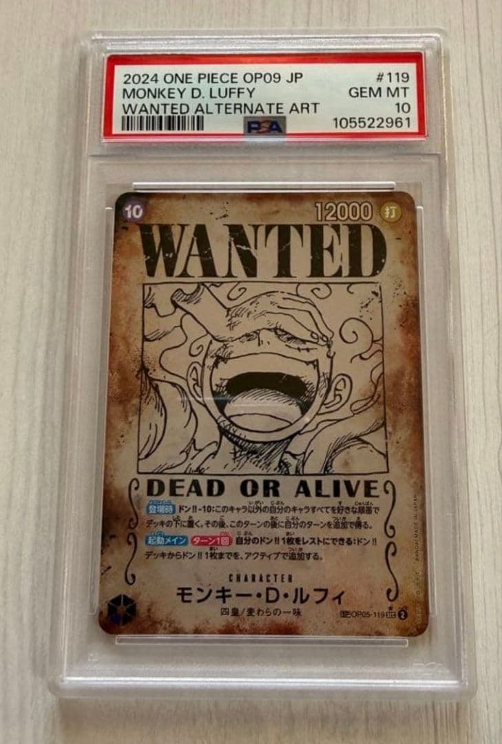 手配書　ニカ　ルフィ　PSA10　スペシャルカード