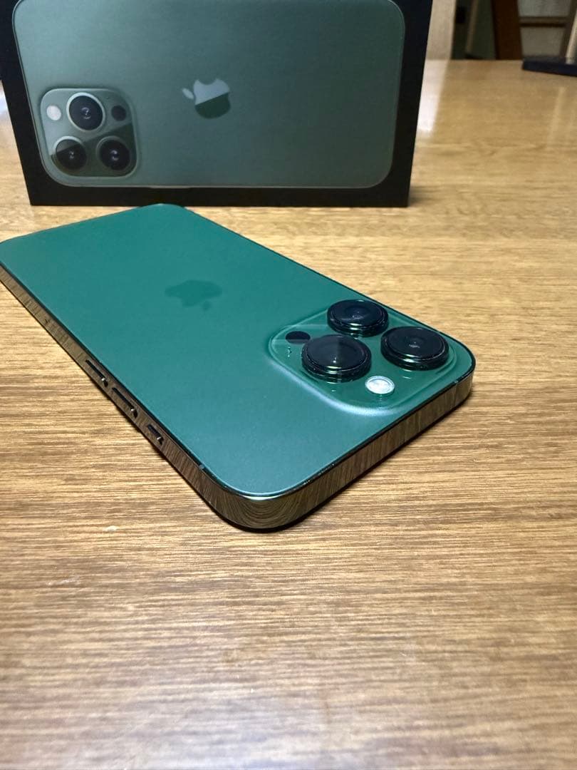 ［美品］iPhone13pro 256G バッテリー86% グリーン