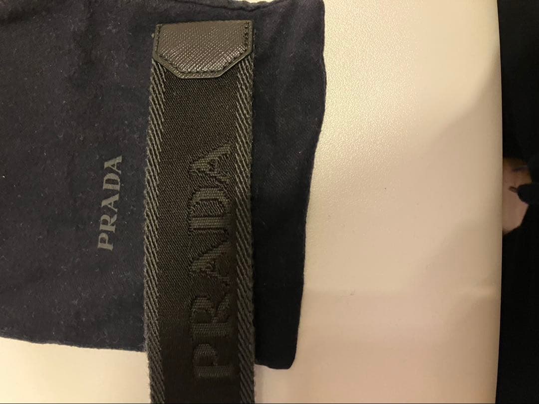 PRADA プラダ メンズ ベルト ブラック