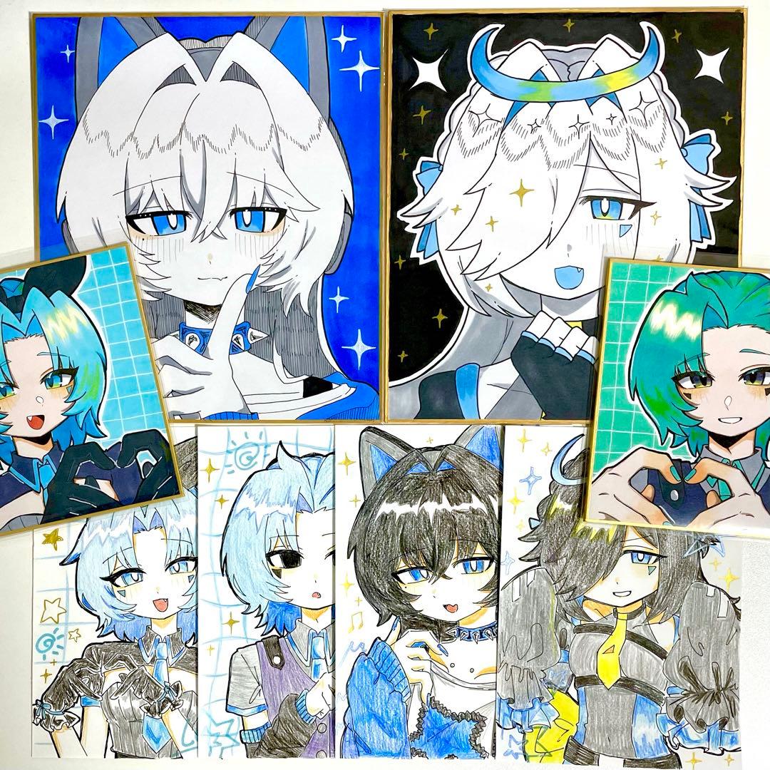 【福袋】 手描き アナログ オリジナル イラスト