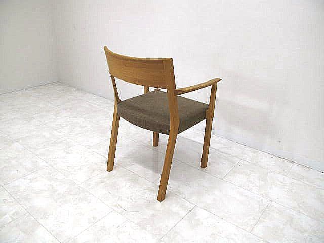 【展示品】ヒラシマ 「カラメッラ」アームチェア ダイニングチェア 約8.5万