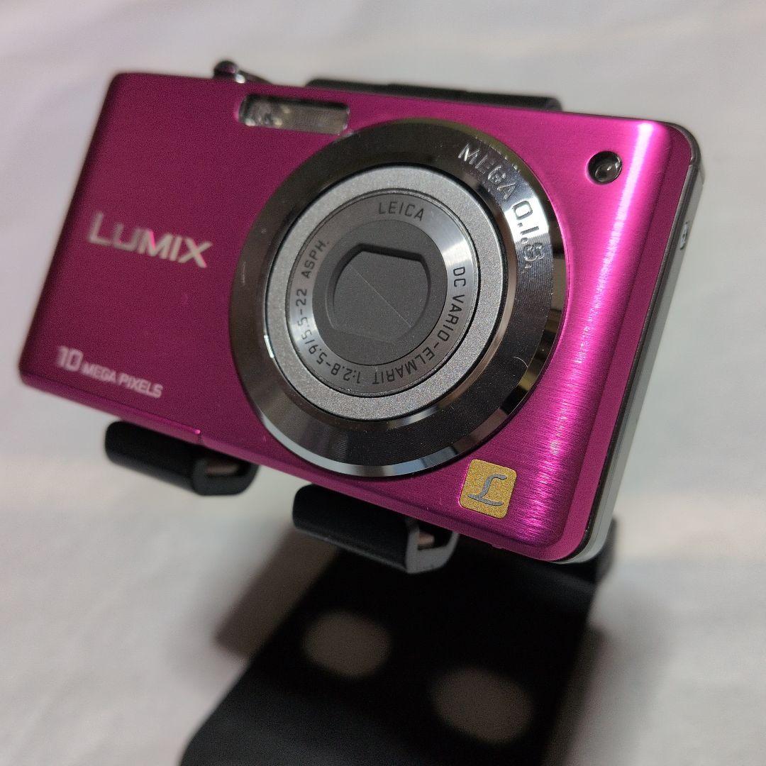 PanasoncLUMIX ピンクデジタルカメラ 10メガピクセル