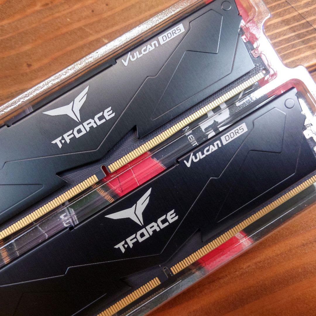 メモリー T-Force Vulcan DDR5 32GB 2x16GB 5200MHz