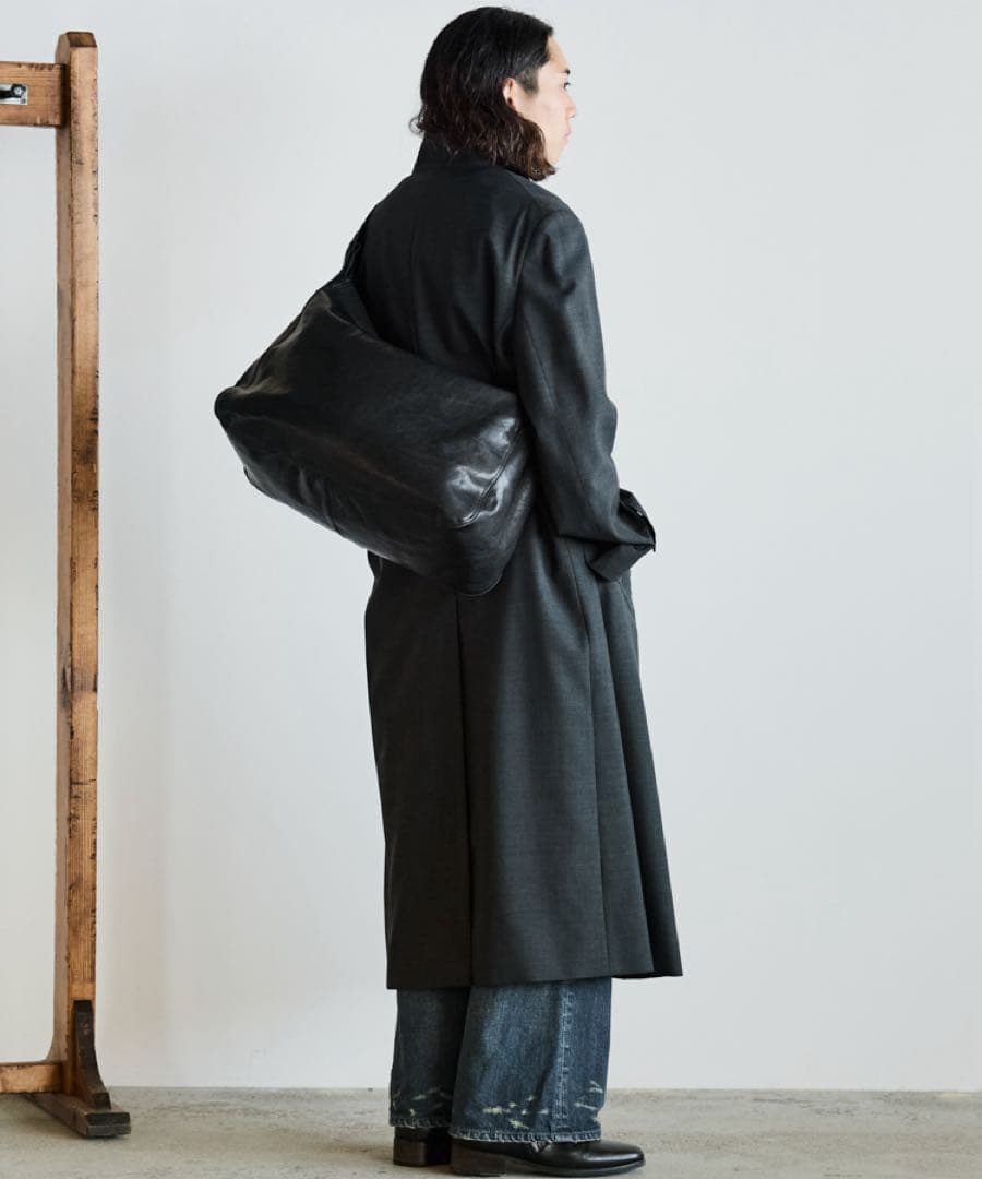 バッグ Llife POLISHED COW LEATHER NEWSPAPER BAG