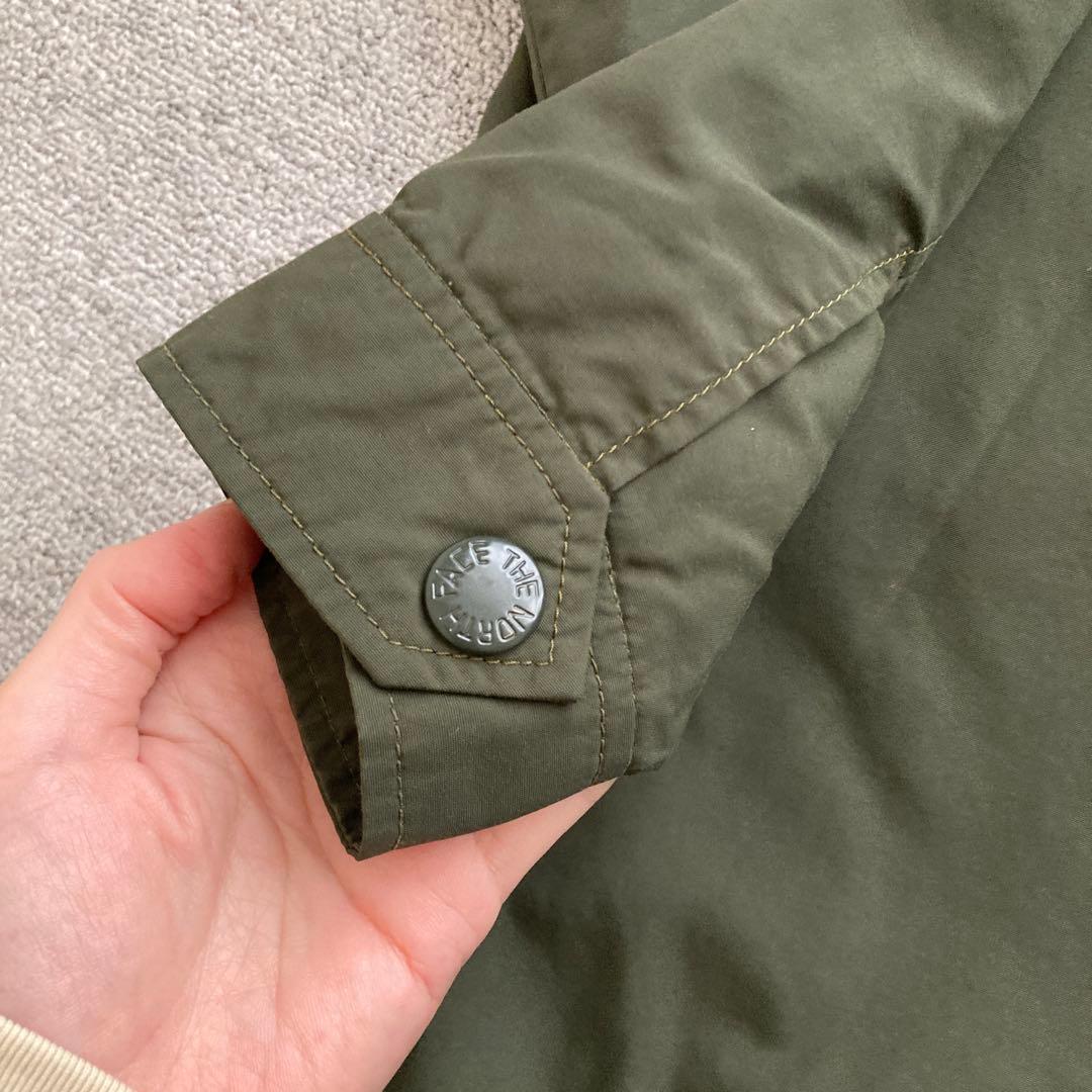 【とても美品】Mサイズ THE NORTH FACE フード付きモッズコート
