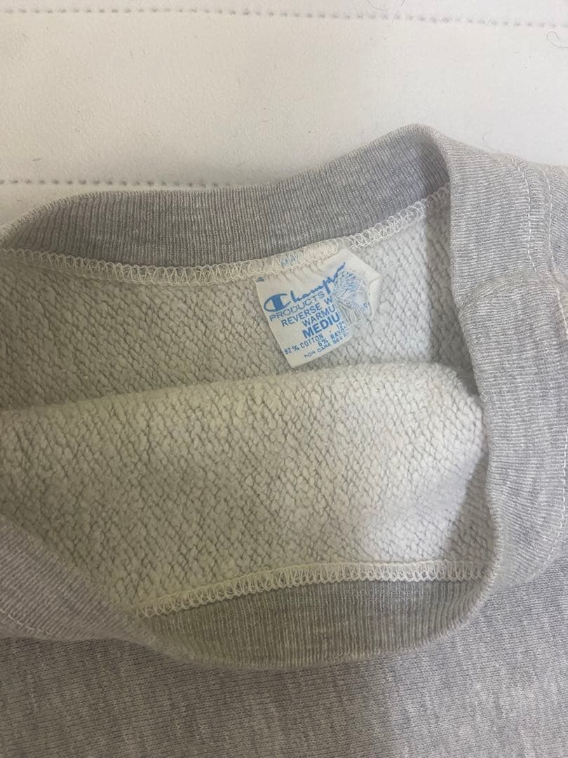 オンブック　エラー品　70s 単色タグ　リバースウィーブ　チンピオン