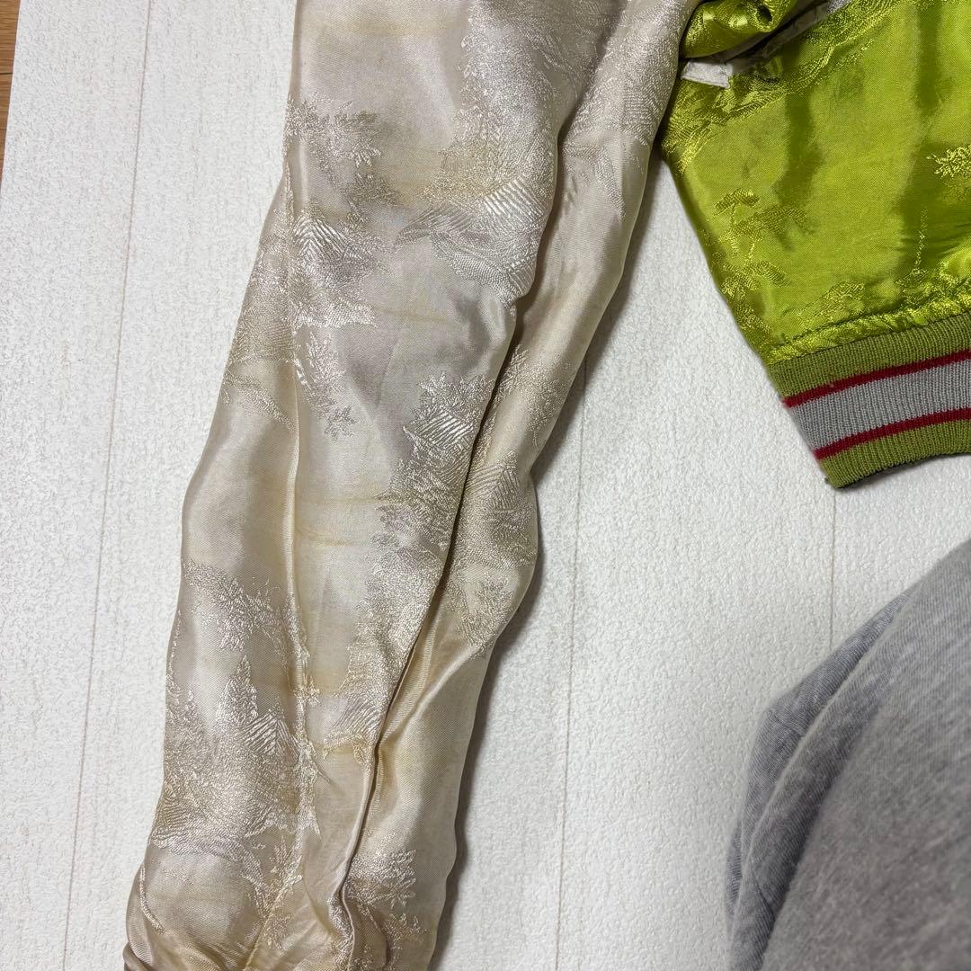 HOUSTONヒューストン　スーベニアジャケット　スカジャン　リバーシブル　古着