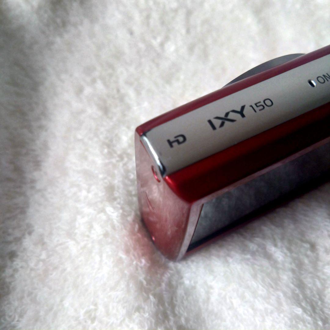 良品 動作確認済 Canon IXY 150 レッド コンパクトデジタルカメラ