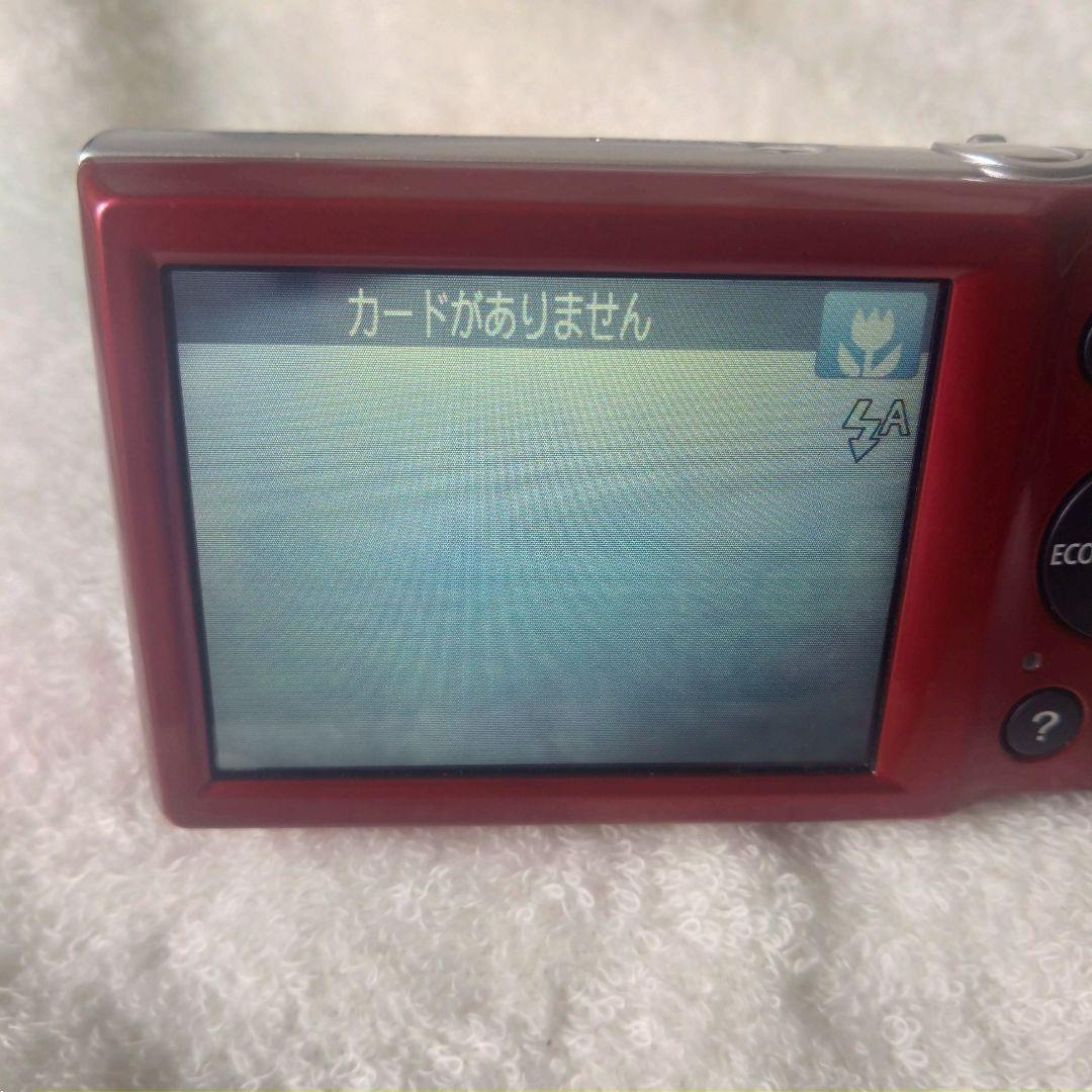 良品 動作確認済 Canon IXY 150 レッド コンパクトデジタルカメラ