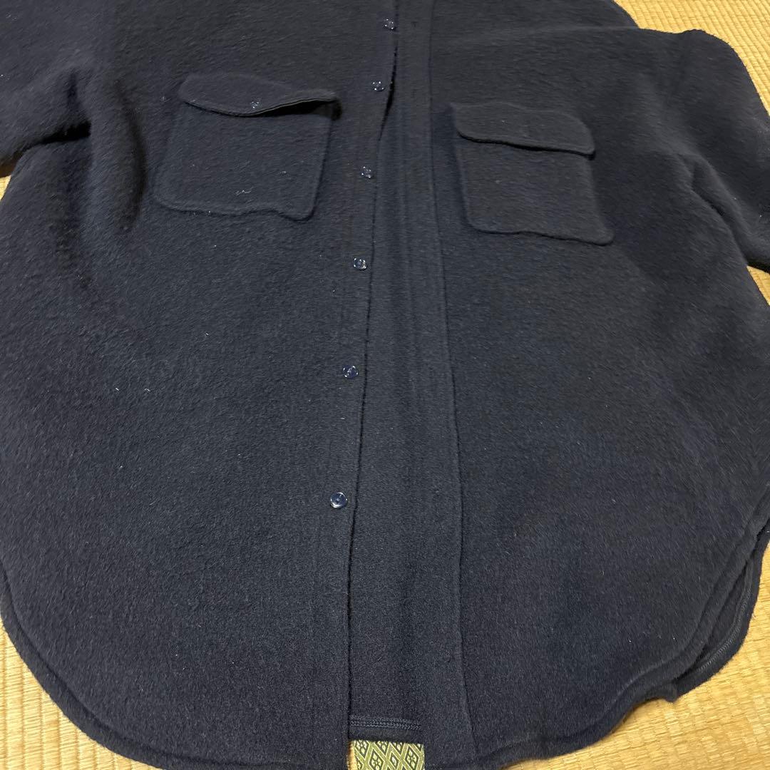 キャピタル　ウールアウター　ネイビー