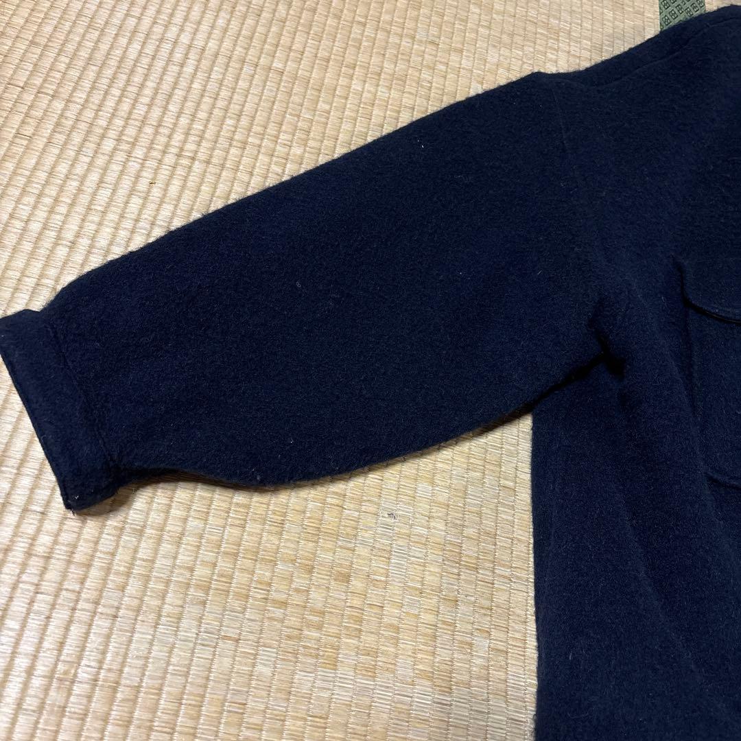 キャピタル　ウールアウター　ネイビー