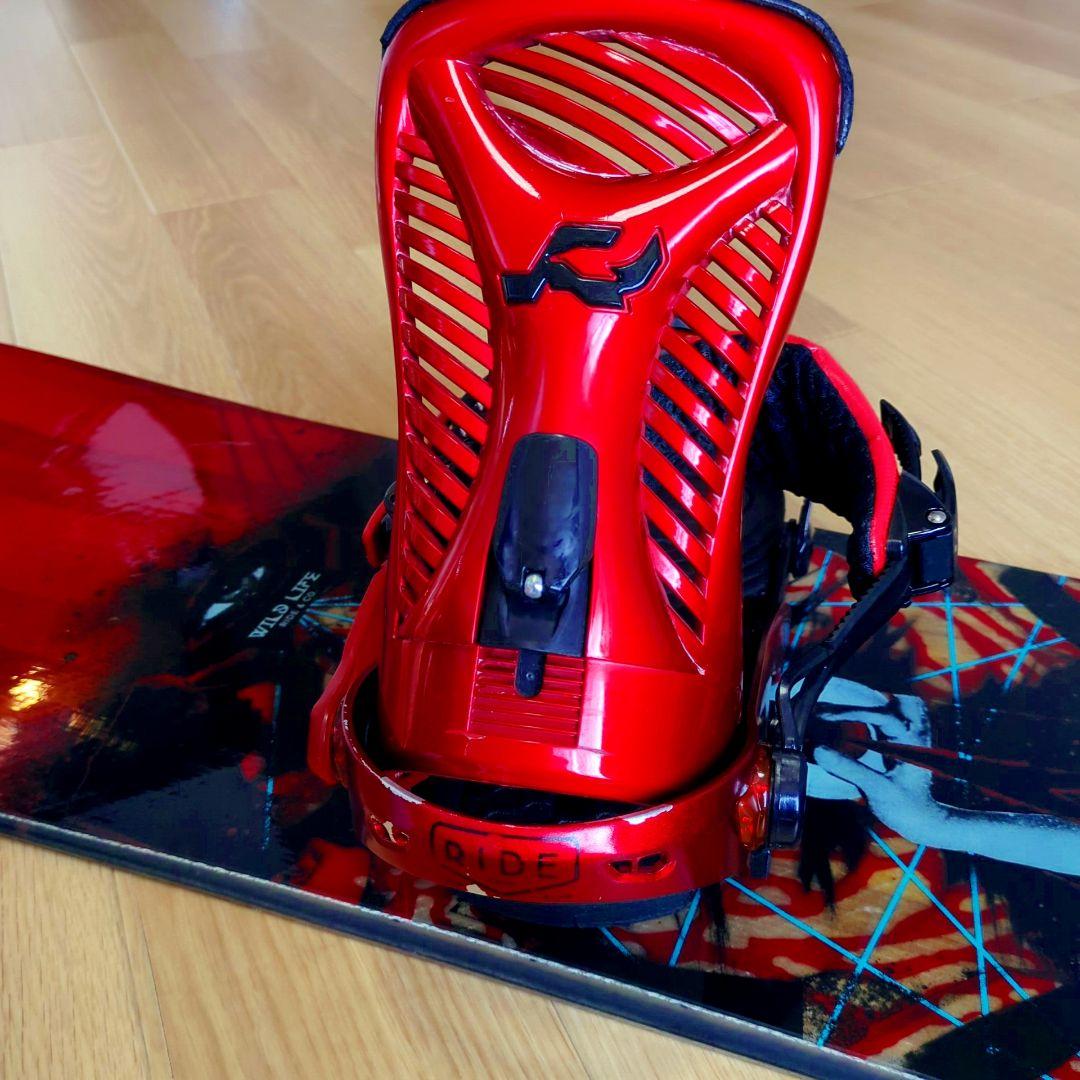 スノーボードセット RIDE Wildlife CAPO ロッカー ビンディング