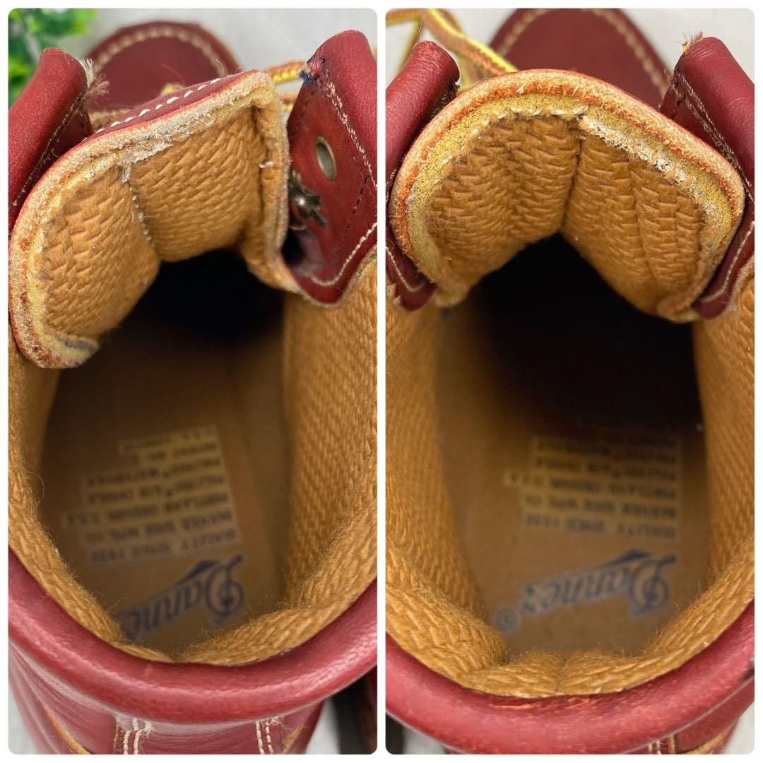 美品 Danner ダナー モックトゥ US5.5 23.5ビブラム 赤茶