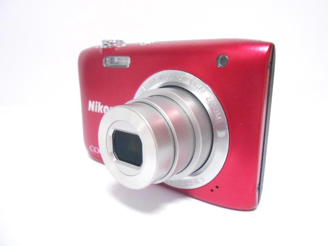 【お値下げ歓迎・美品】　ニコン　Nikon COOLPIX S2900 レッド