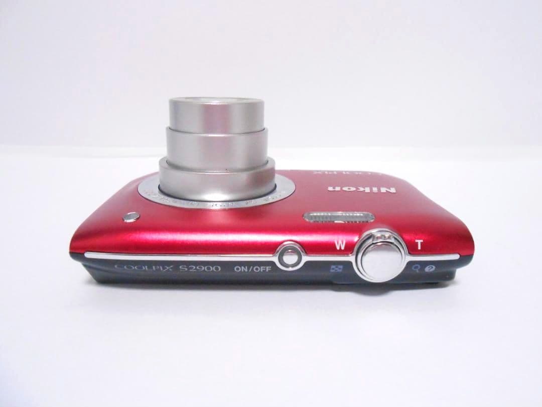 【お値下げ歓迎・美品】　ニコン　Nikon COOLPIX S2900 レッド