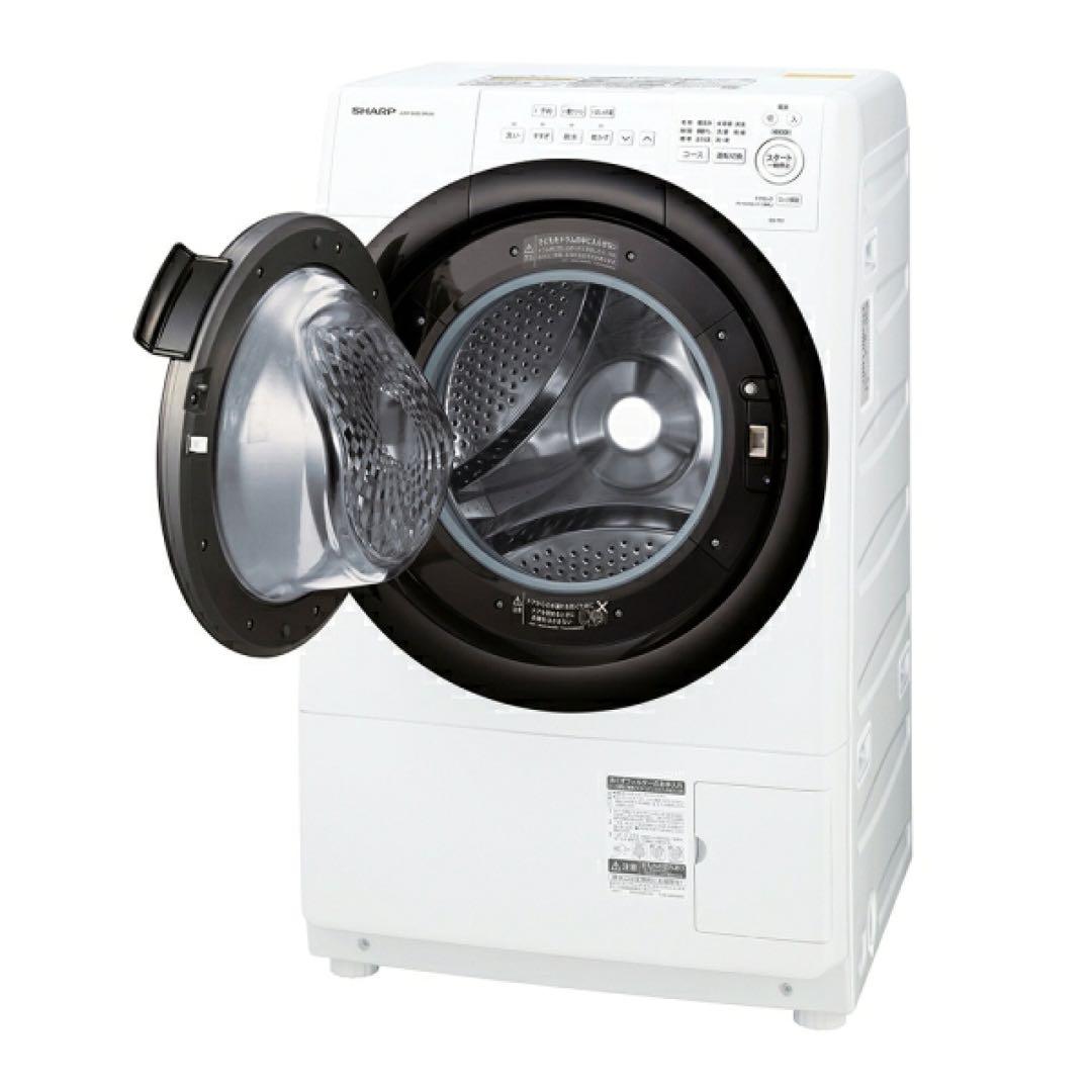 SHARP ドラム式洗濯機 2019年製 7kg 型式ES-S7D-WL