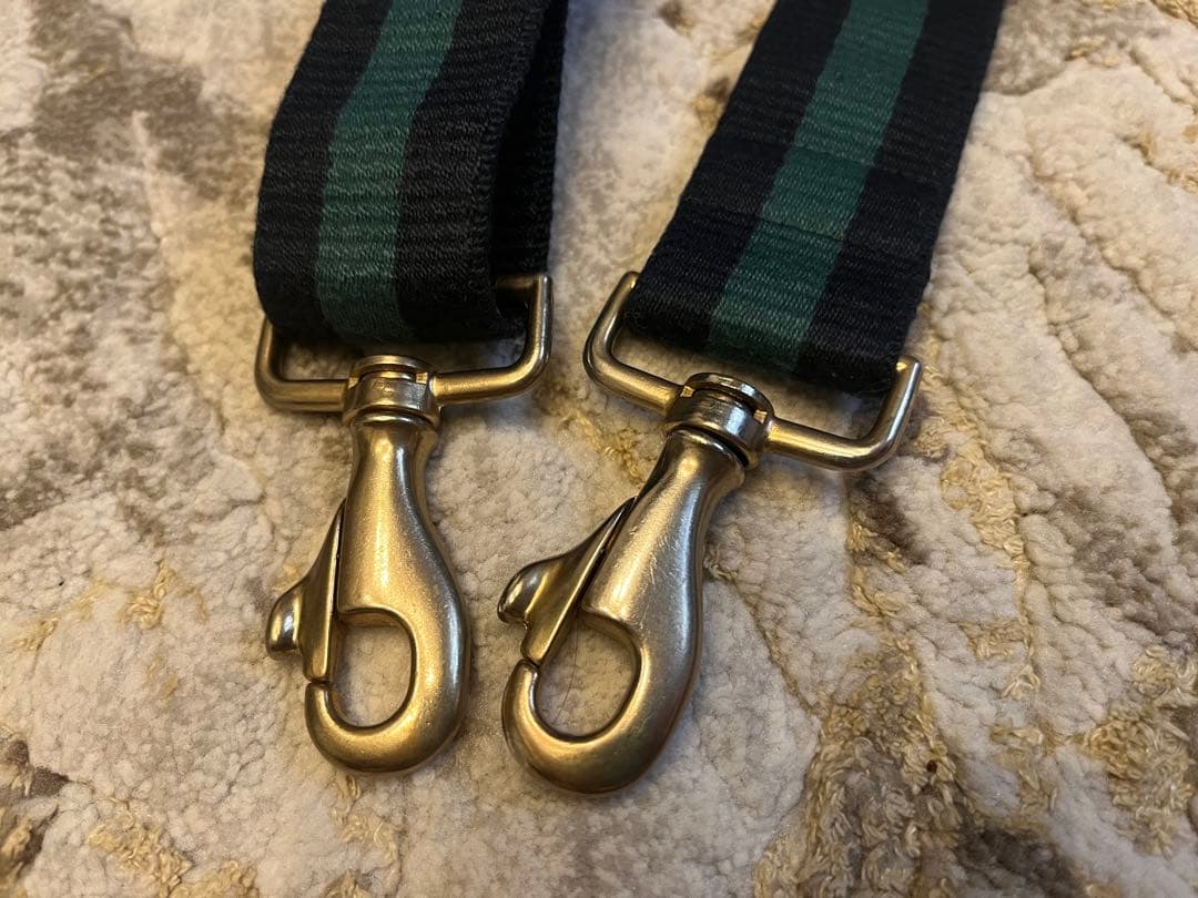 ★美品★アパルトモン ガブリエルフランツェン タイガーバッグストラップ　グリーン