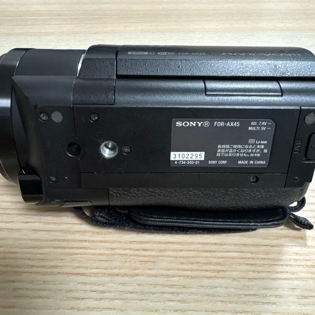 SONY 4K ビデオカメラ FDR-AX45
