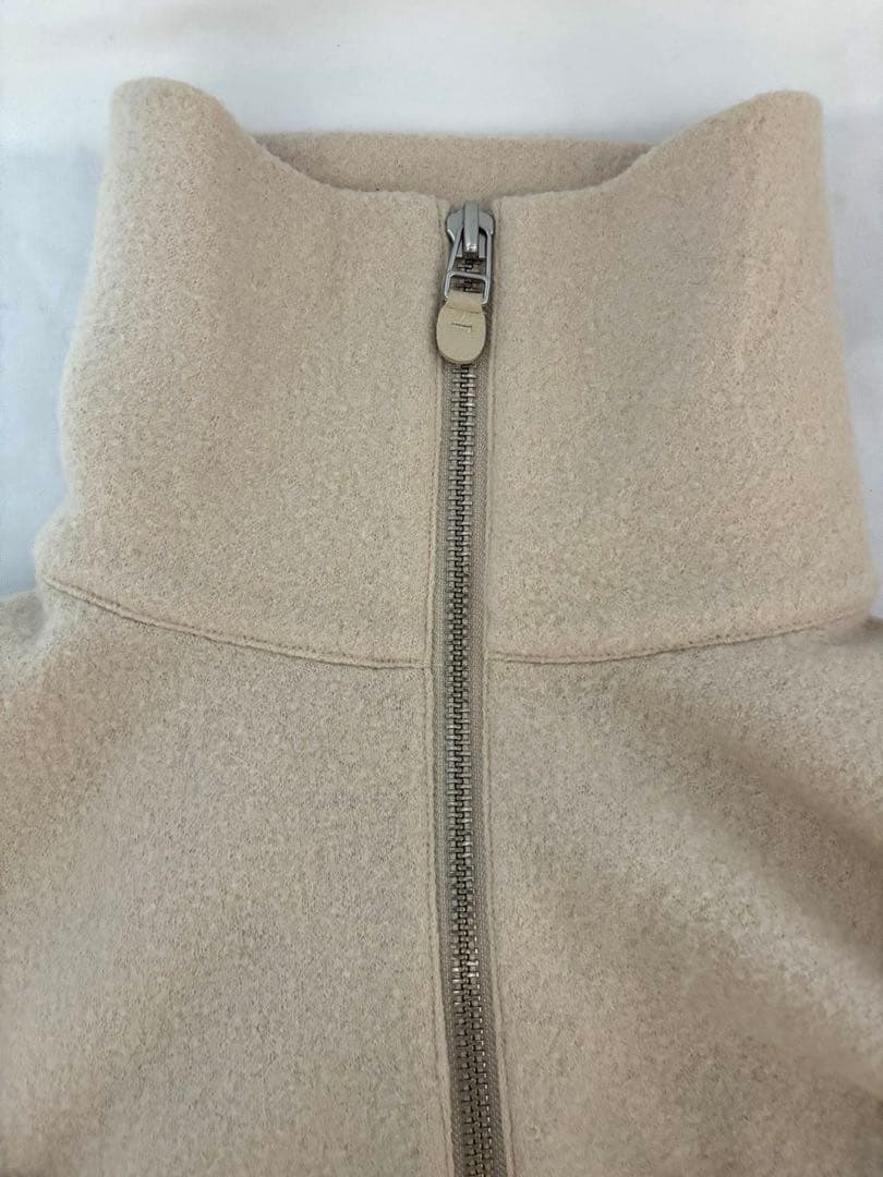 TODAYFUL ハーフジップウールプルオーバー IVR Halfzip