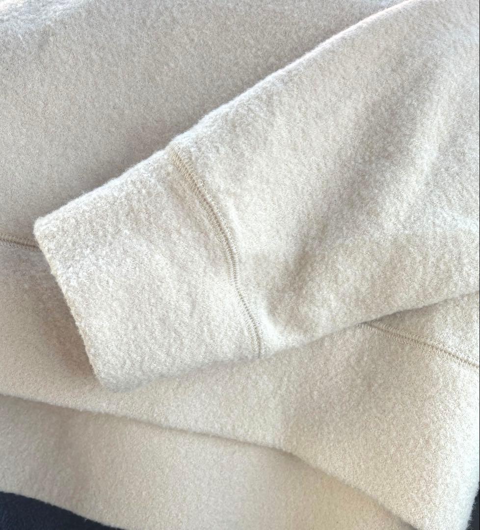 TODAYFUL ハーフジップウールプルオーバー IVR Halfzip