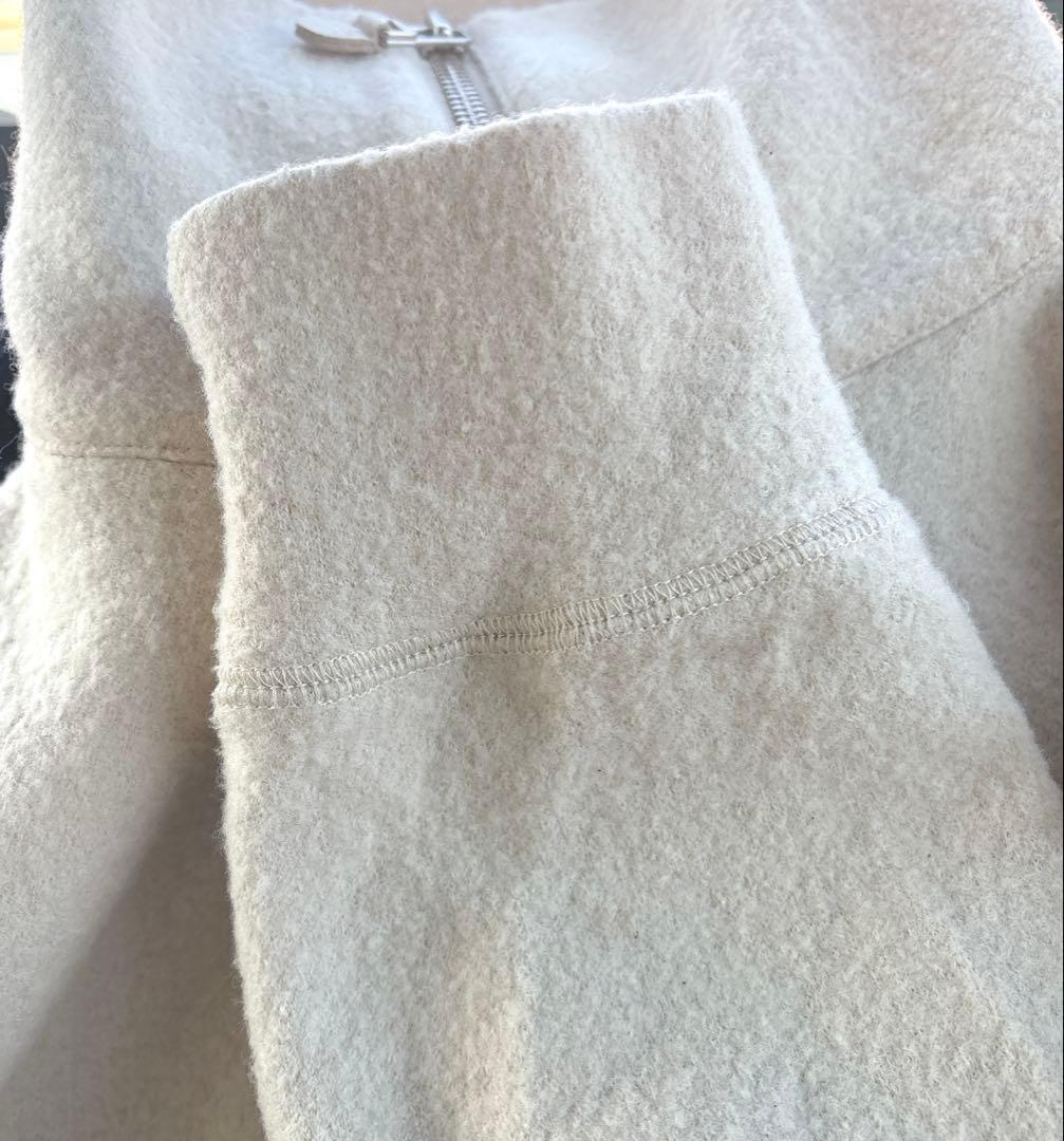 TODAYFUL ハーフジップウールプルオーバー IVR Halfzip