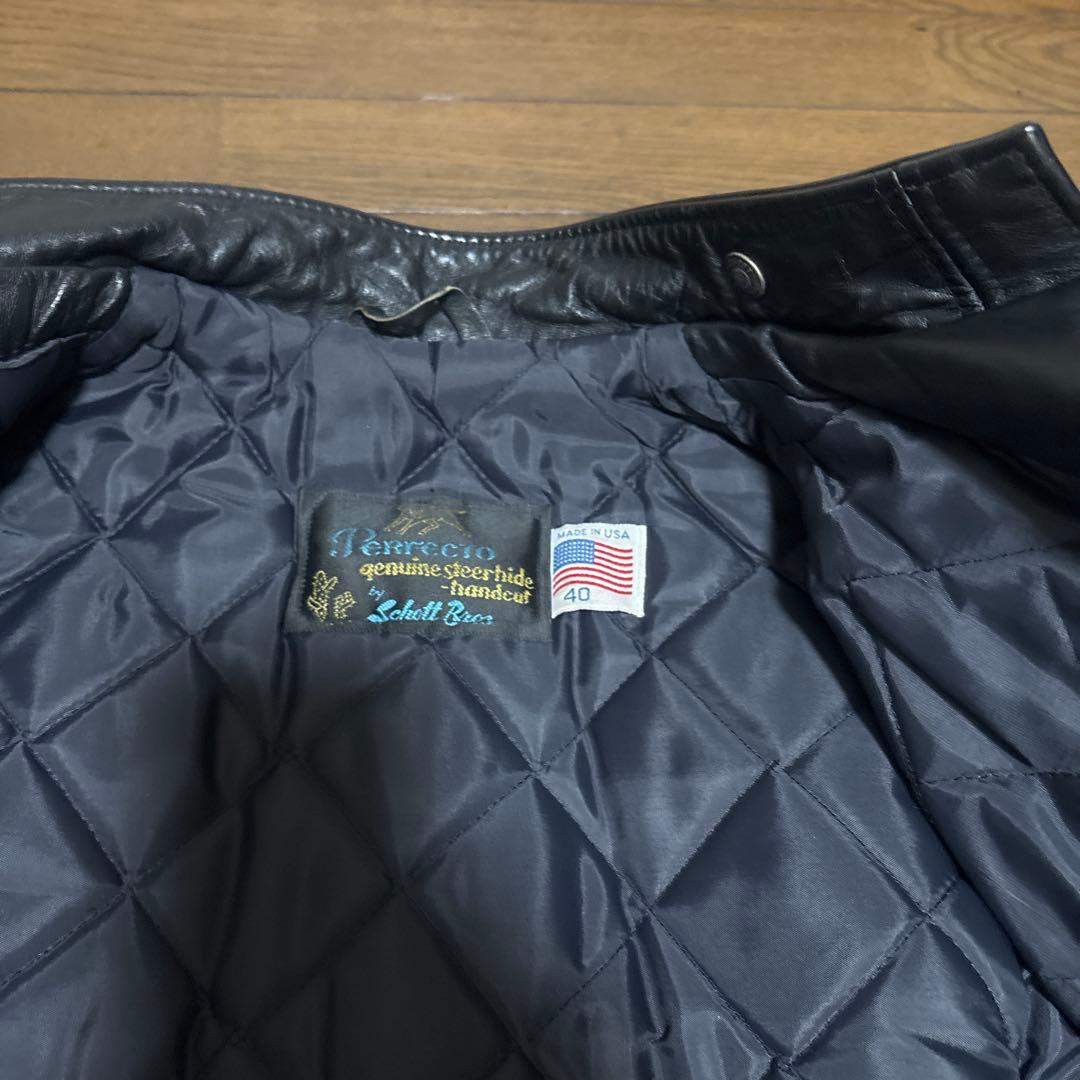 美品‼️schott641NS 40インチシングルライダース