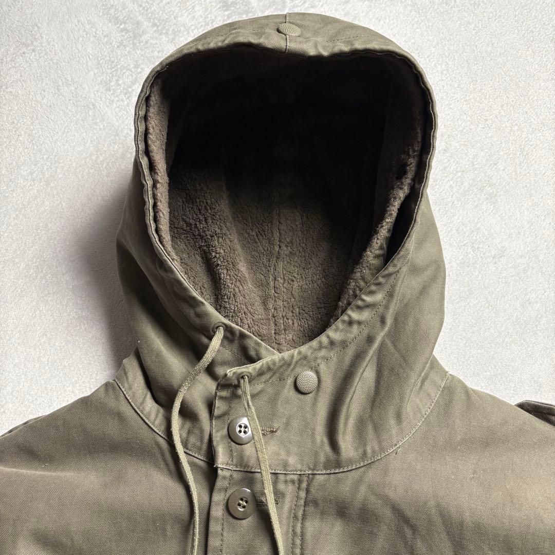 90s ドイツ軍　モッズコート　ロングフィールドパーカー　ボアライナー付き