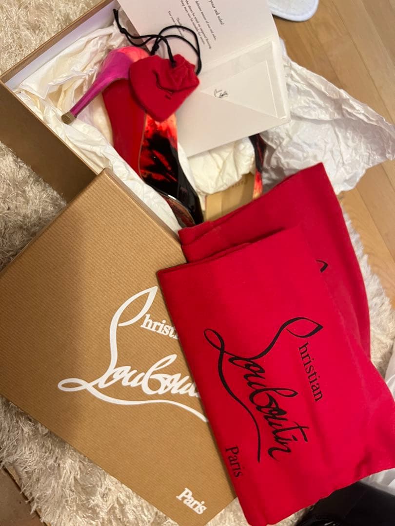 Christian Louboutin マルチカラーハイヒール