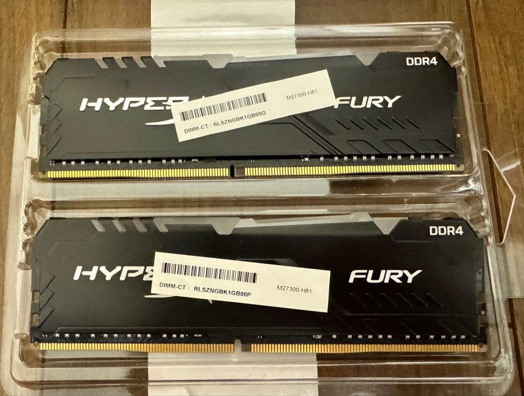 メモリー FURY Beast DDR4 3733MHz 32GB (16GBx2)
