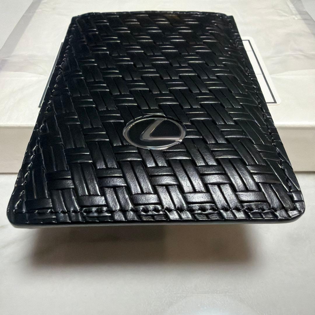 LEXUS純正 カードキーケース ブラック (イントレチャート調)新品未使用品