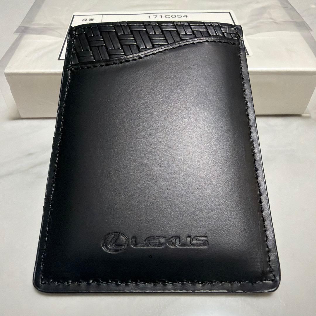 LEXUS純正 カードキーケース ブラック (イントレチャート調)新品未使用品