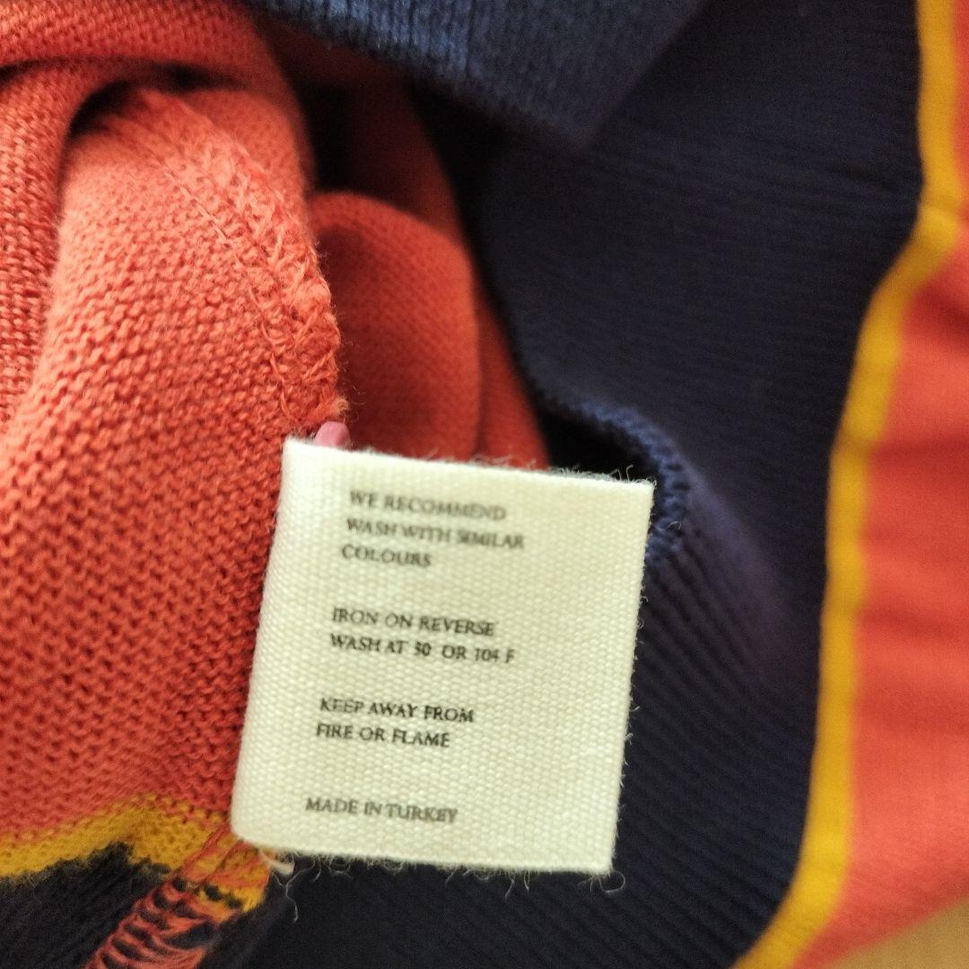 未使用 PALAVA カーディガン S パフィン 鳥 刺繍