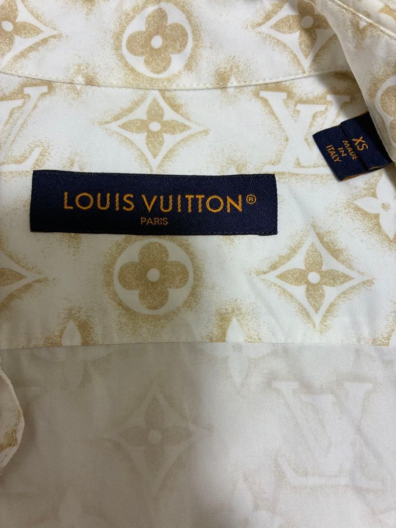 激レアLOUISVUITTON Monogram Sand L/S Shirt