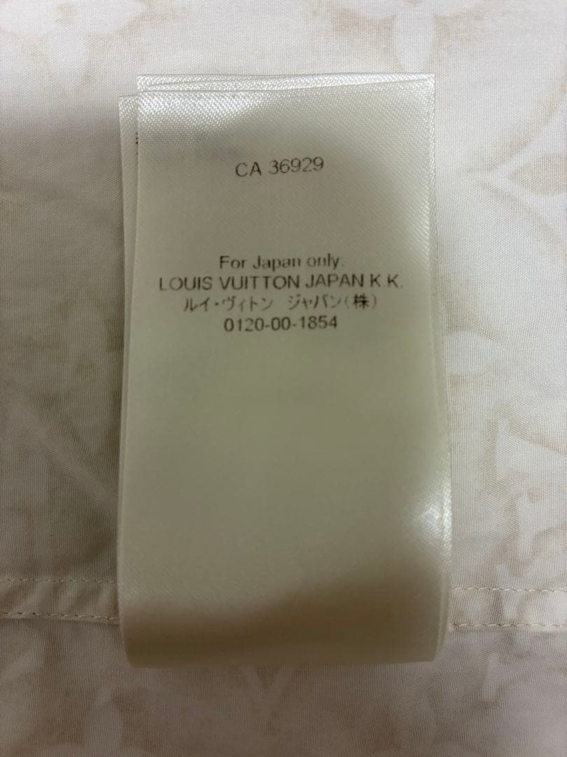 激レアLOUISVUITTON Monogram Sand L/S Shirt