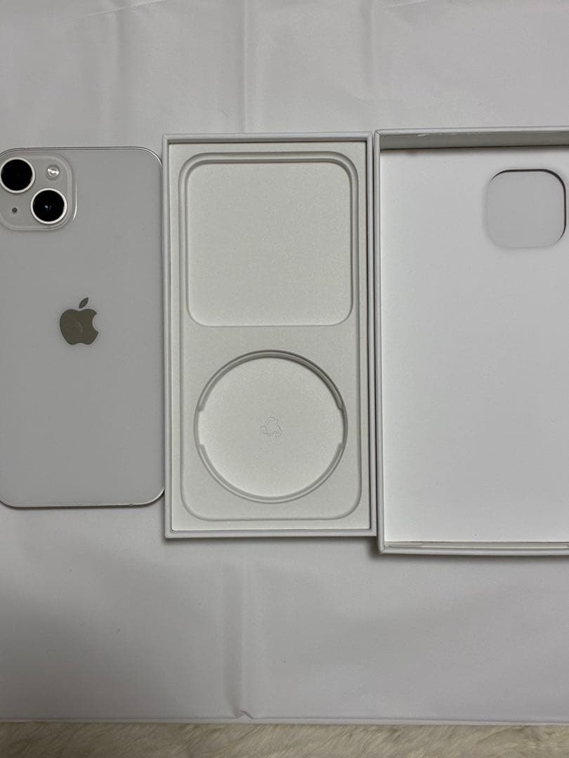 【美品】iPhone14 本体128GBスターライト(ホワイト) simフリー