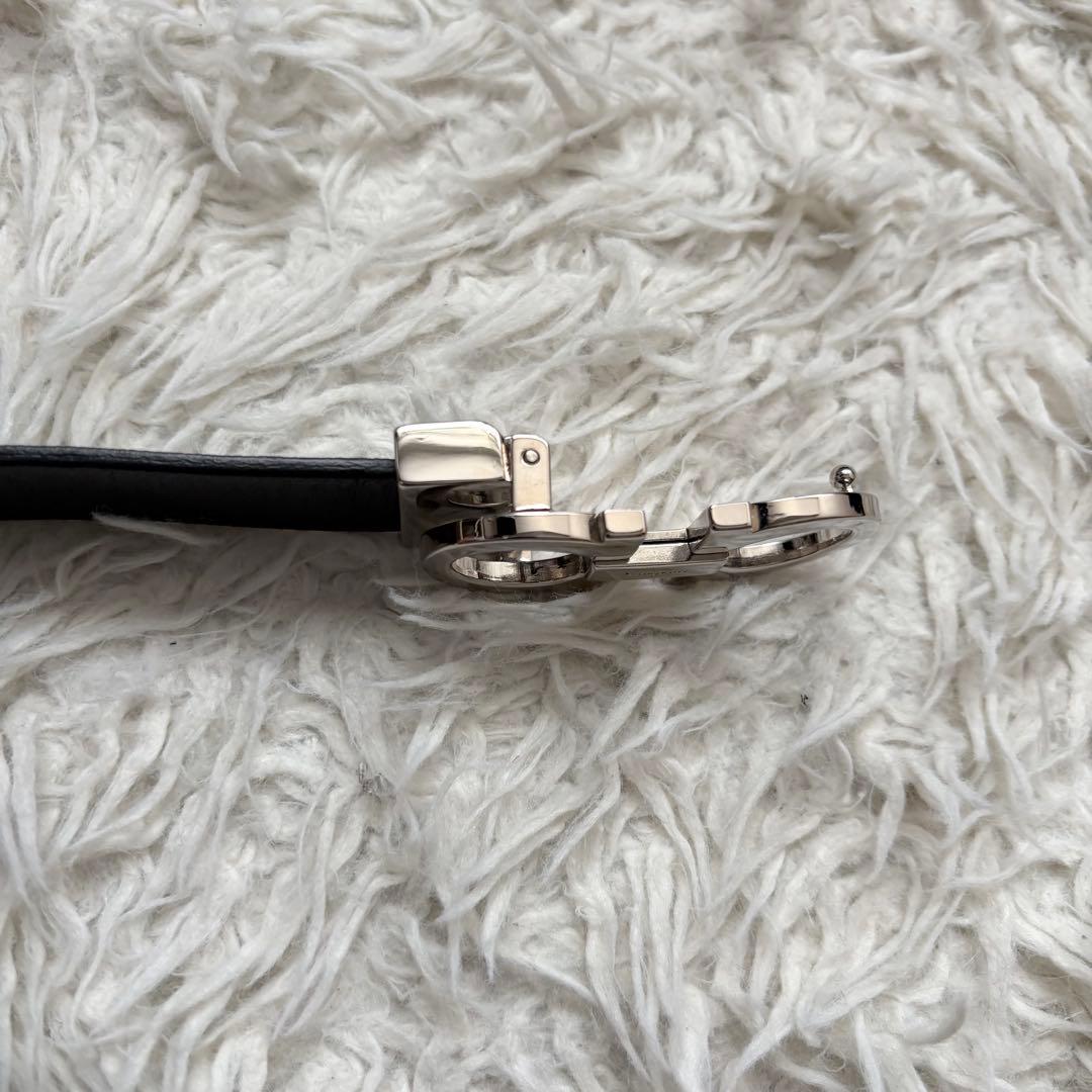 極美品　Ferragamo　ダブルガンチーニ　リバーシブルベルト　レディース