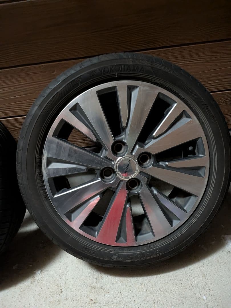 オーテック　15インチ アルミホイール タイヤセット