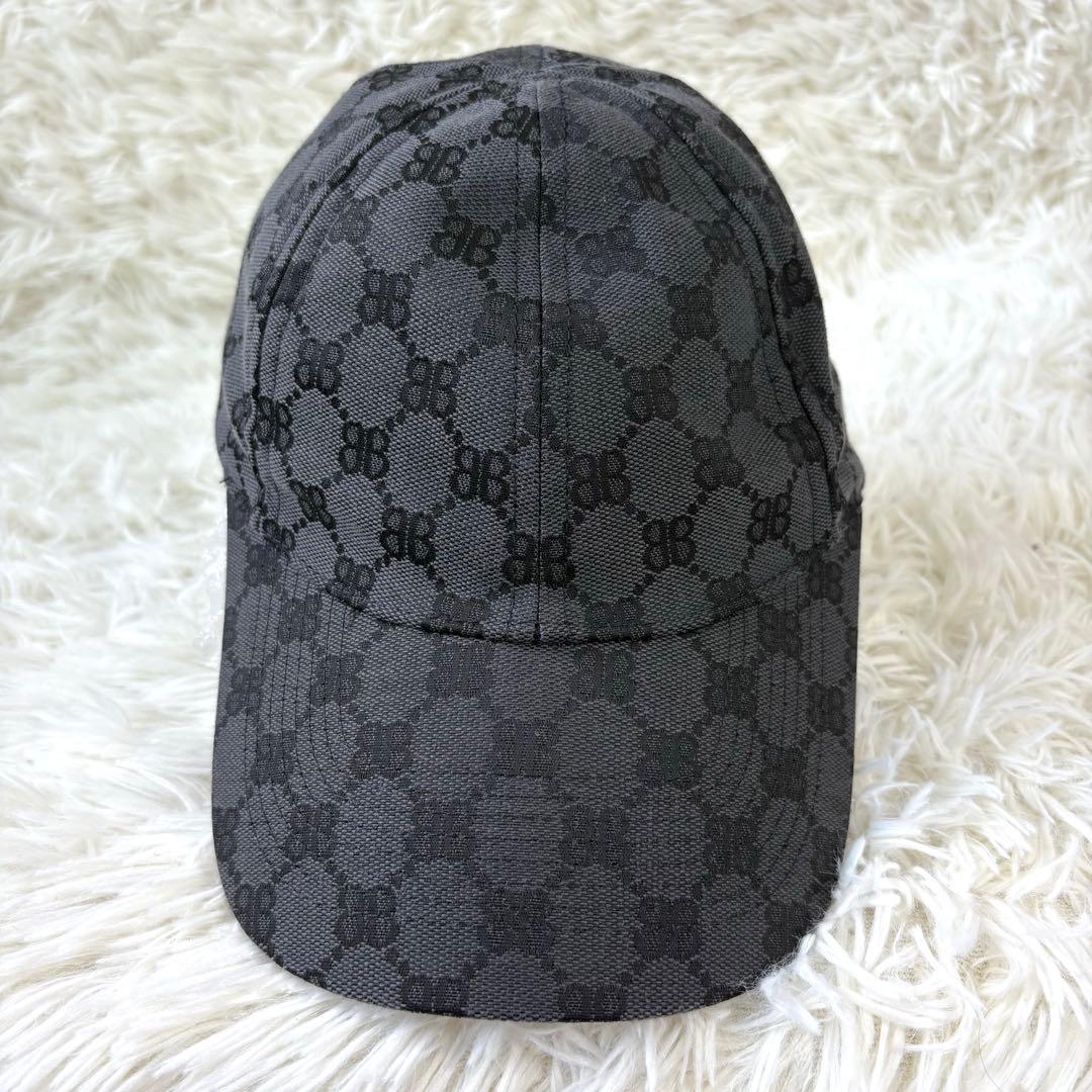 【希少】BALENCIAGA GUCCI ハッカープロジェクト キャップ S