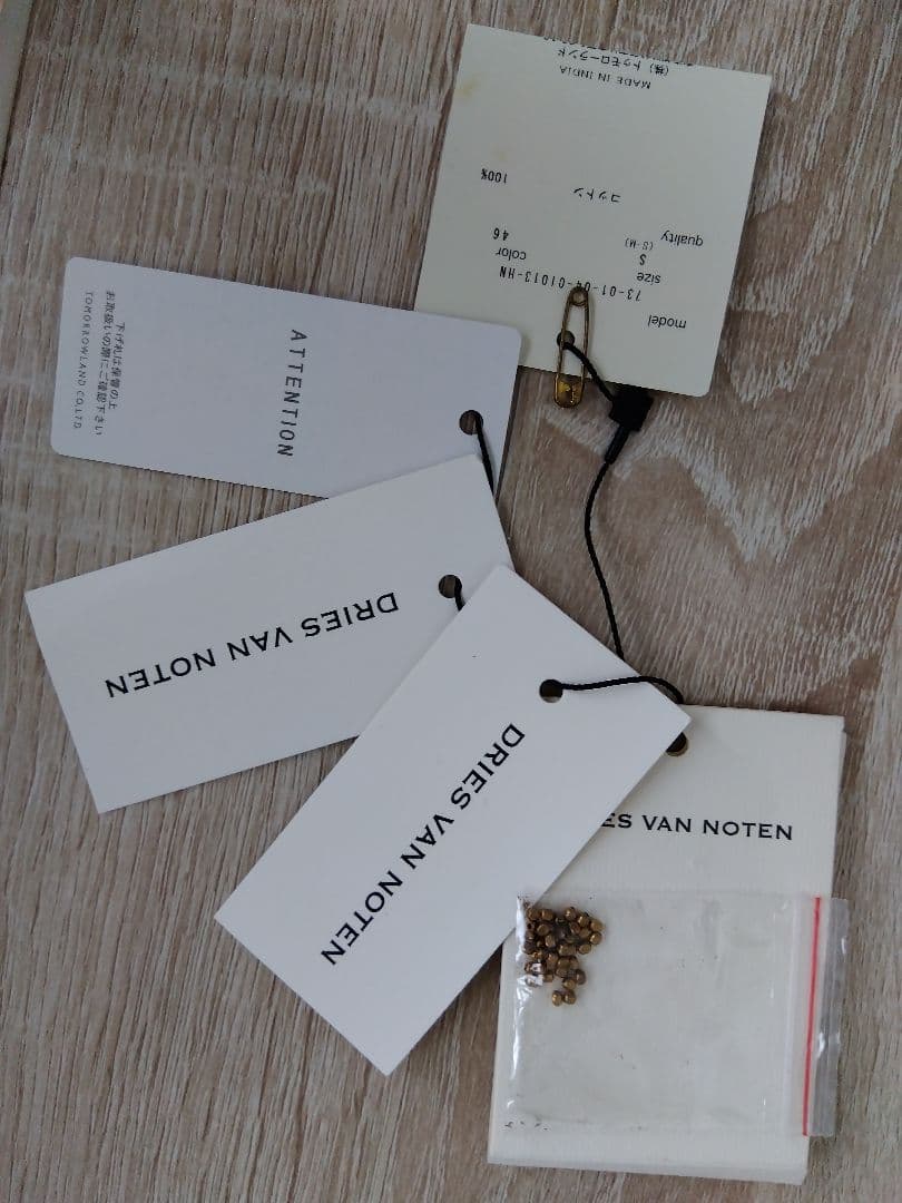 DRIES VAN NOTEN 長袖シャツ　2020-21年秋冬