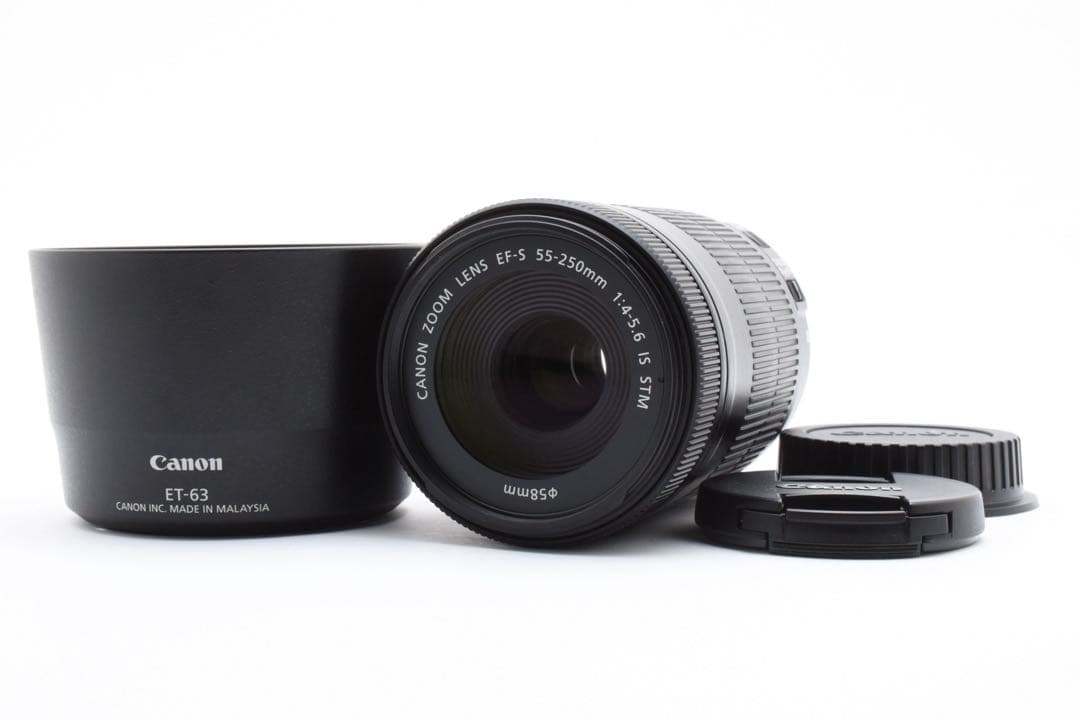 【美品】超望遠♪CANON EF-S 55-250mm IS STM