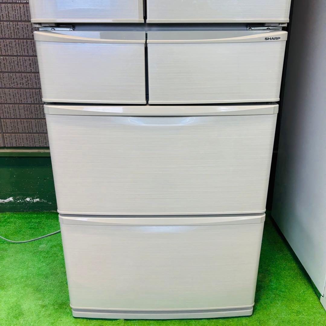SHARP 455L 冷蔵庫 観音開き 大容量 ファミリー【地域限定配送無料】