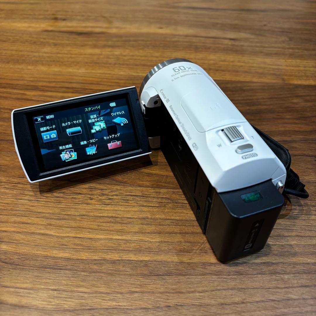 【未使用に近い】【SONY】ハンディカメラ HDR-CX680