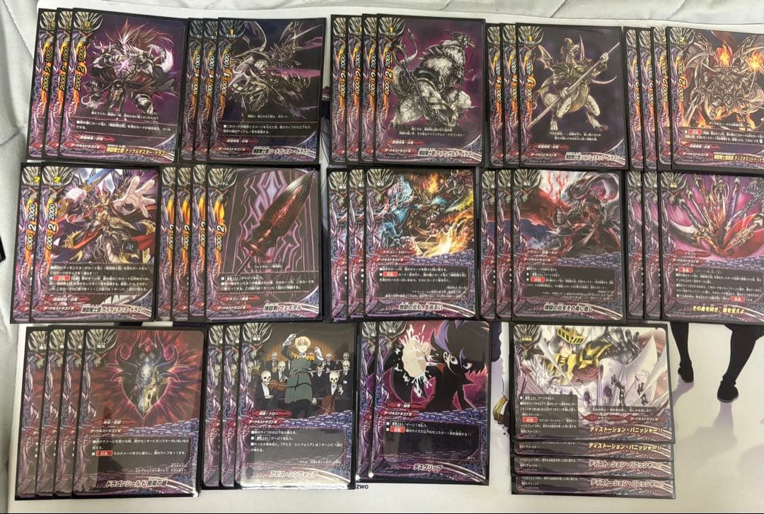 バディファイト 煉獄デッキ　ディミオス　原作再現 煉獄騎士団　迅雷騎士団デッキ